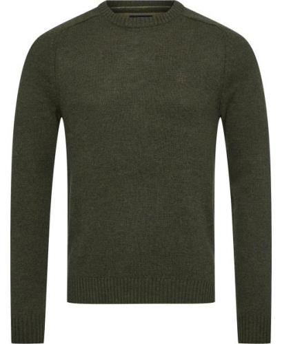 Christian Berg Tanguy Cneck Mand Thyme Mel. Sweaters Str L - hos Magas...