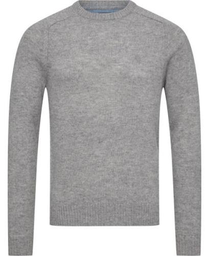 Christian Berg Tanguy Cneck Mand Highrise Mel. Sweaters Str L - hos Ma...