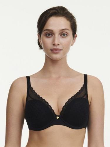 Chantelle Norah Chic Plunge Tshirt Bra T-shirt Bh'er Str B 75 - hos Ma...