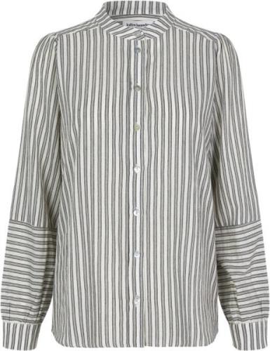 Lollys Laundry Linall Shirt LS Kvinde Stripe Langærmede Skjorter Str L...