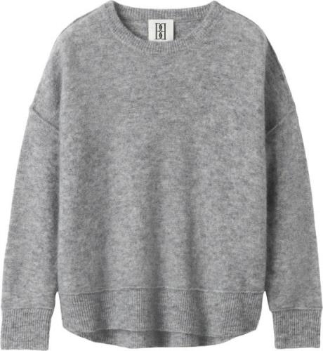 By Malene Birger Biagiorms Kvinde Grey Melange Sweaters Str L - Uld ho...