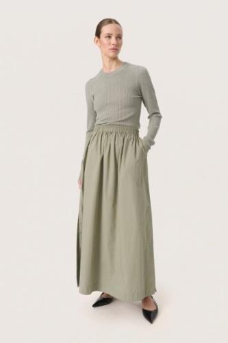 Soaked in Luxury Slmaja Maxi Skirt Kvinde Shadow Maxi Nederdele Str XL...