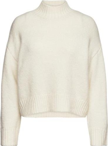 Rosemunde Chunky Knit Pullover Kvinde Hvid Sweaters Str M - hos Magasi...