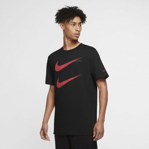 Nike M Nsw Tee Swoosh Pk 2 S - T-shirts Bomuld hos Magasin