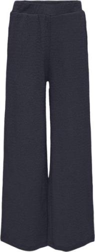 ONLY Kogemma Structure Wide Pant FF JRS Str 158 - Blå Bukser hos Magas...