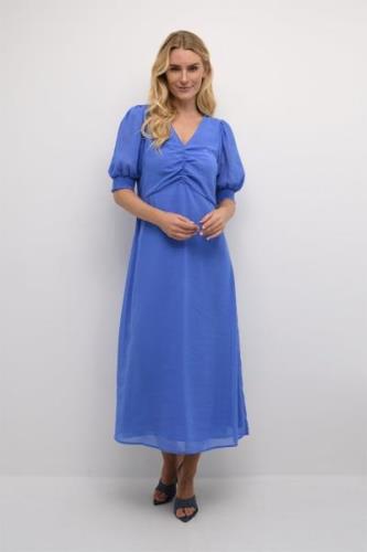 Kaffe Kavita Dress Kvinde Ultramarine Maxi Kjoler Str 40 - hos Magasin