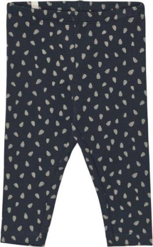 Wheat Jersey Leggings Str 2 år / 92 cm - Navy Sprucecone Leggings Bomu...