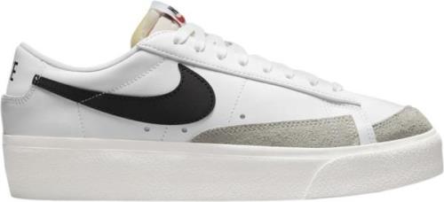 Nike Blazer Low Platform Sneakers Kvinde Hvid Sneakers Str 40 - Læder ...