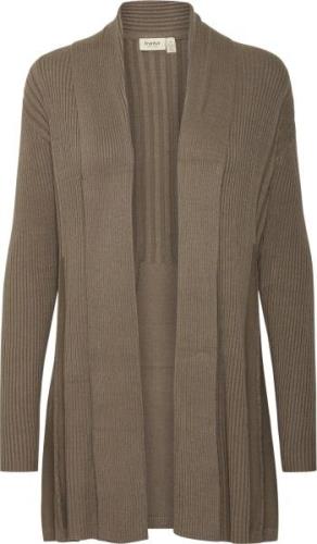 Fransa Frzubasic 61 Cardigan Kvinde Walnut Cardigans Tight Fit Str L -...