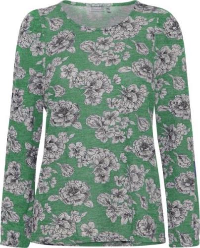 Fransa Frsoft BL 1 Kvinde Holly Green Mix Langærmede T-shirts Regular ...