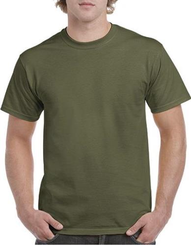 Gildan Gildan Heavy Cotton Adult Tshirt Kvinde Military Green Kortærme...