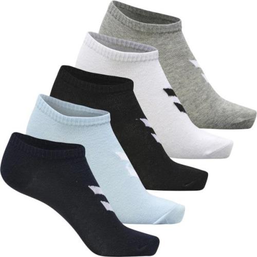 Hummel Hmlmatch ME Sock 5pack Str 24_27 - Blå Strømper hos Magasin