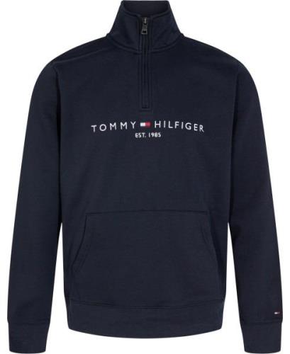 Tommy Hilfiger Tommy Logo Mockneck Mand Desert Sky Sweatshirts Regular...