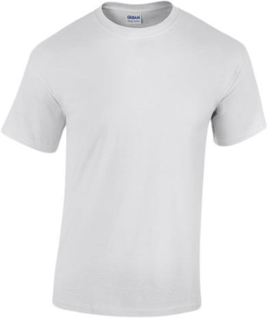 Gildan Gildan Heavy Cotton Adult Tshirt Kvinde White Kortærmede T-shir...