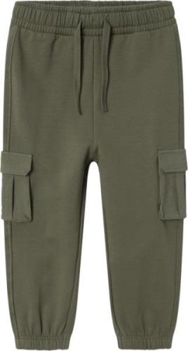 Name It Nmmneil Nreg Sweat Pant BRU Str 92 - Tea Leaf Bukser Bomuld ho...