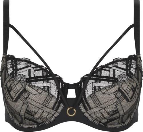 Chantelle Graphic Support Very Covering Underwired Full Cup Bh'er Str ...