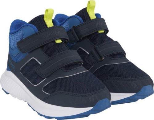 Viking Aery Mid WP 2V Navy/ocean Sneakers Str 29 - hos Magasin