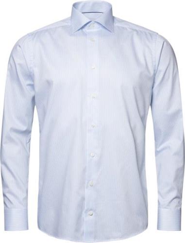 ETON Mens Shirt Business Slim Mand Lyseblå Langærmede Skjorter Str 40 ...