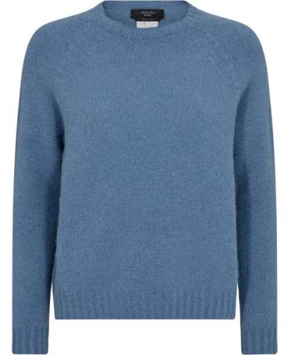 Weekend Max Mara Ghiacci Kvinde Blå Sweaters Str L - Bomuld hos Magasi...