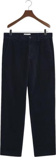 Gant Regular Cord Chinos Mand Evening Blue Chinos Str 32/34 - hos Maga...