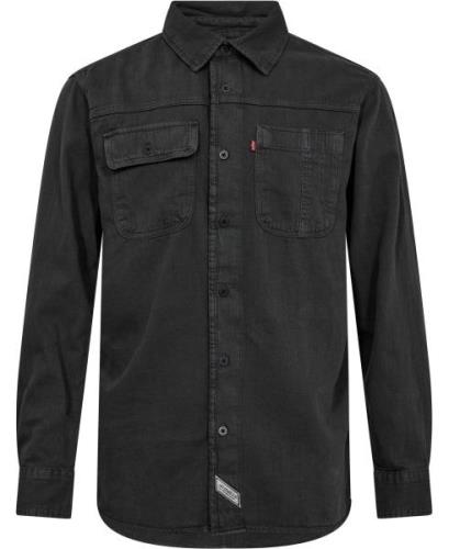 Levi's LS Auburn Worker Morrissey PIR Mand Sort Langærmede Skjorter Re...