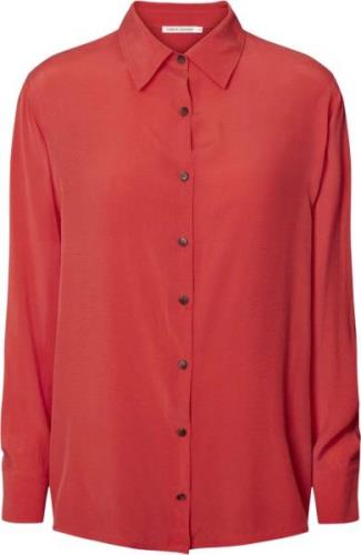 Rabens Saloner Sandwashed Men's Shirt Rosali Kvinde Red Toppe Str L - ...