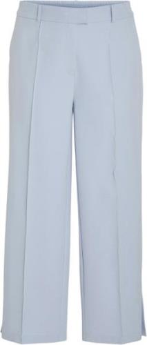 Evoked Vila Vistarry HW Pants/cur Kvinde Kentucky Blue Bukser Med Lige...