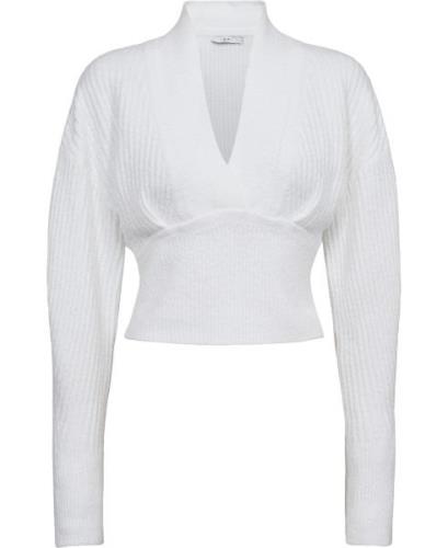 IRO Brume Kvinde White Sweaters Str L - hos Magasin