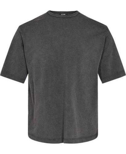 BLK DNM Tshirt 10 Mand Washed Black Kortærmede T-shirts Str L - hos Ma...