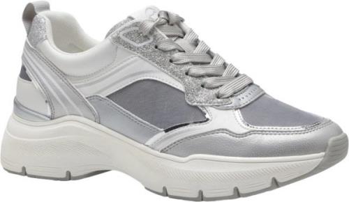 Tamaris 123728-42 Kvinde Sølv Sneakers Str 37 - hos Magasin