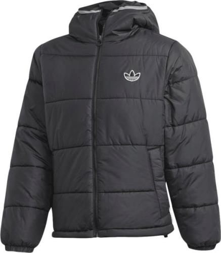 adidas PAD Hooded Puff Kvinde Sort Dunjakker Str L - Polyester hos Mag...