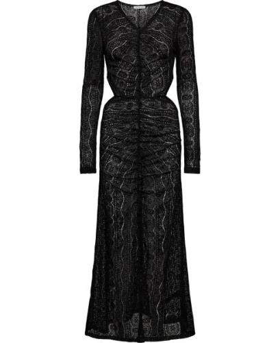 Designers Remix Ava Long Dress Kvinde Sort Maxi Kjoler Str L - hos Mag...