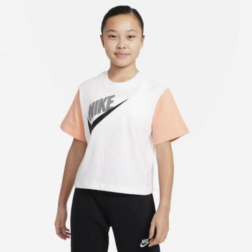 Nike Sportswear Essential Boxy T Shirt 137-147 / M - T-shirts Bomuld h...