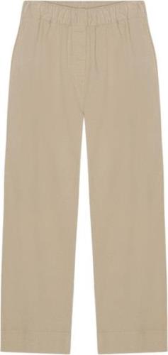 Moshi Moshi Mind Celeste Cord Pants Kvinde Sand Bukser Med Brede Ben S...