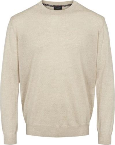 Sand Cool Wool Iq Mand Lys Karamel Sweaters Str L - hos Magasin