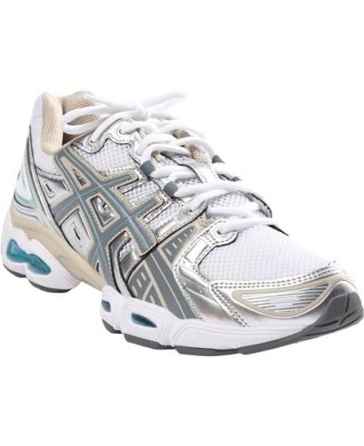 Asics Gelnimbus 9 Mand White/steel Grey Sneakers Str 46 - hos Magasin