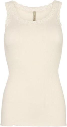 soyaconcept Scsarona 1 Kvinde 1620 Cream Tanktoppe Str L - Bomuld hos ...