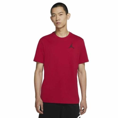 Nike Jordan Jumpman Tshirt Mand Red Kortærmede T-shirts Str L - Bomuld...