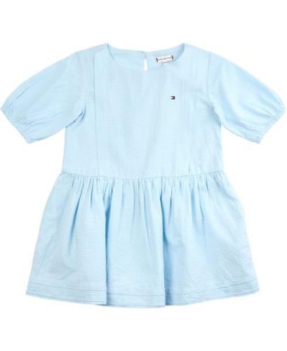 Tommy Hilfiger Grid Dobby Dress S/S Str 5 år / 110 cm - Chambray Sky K...