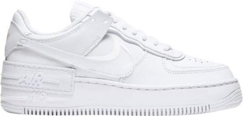 Nike air Force 1 Shadow Kvinde White Sneakers Str 40 - Læder hos Magas...