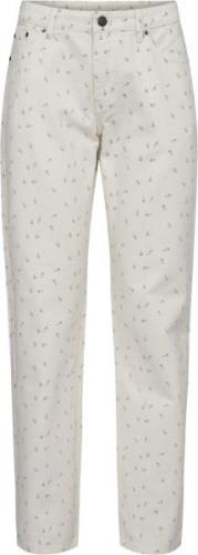 Sofie Schnoor Jeans Kvinde White Alyssum Straight Jeans Str 40 - hos M...