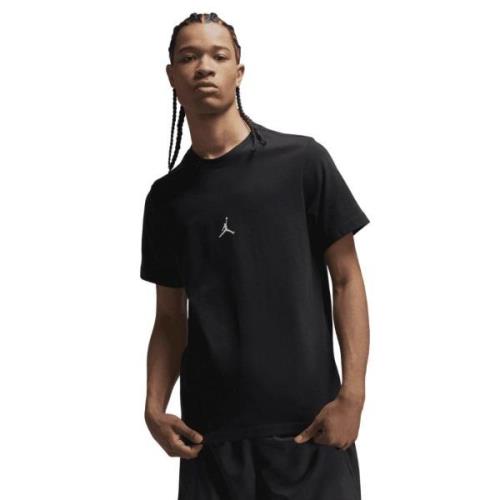 Nike M J ESS Flight23 GX SS Crew Mand Black/white Kortærmede T-shirts ...