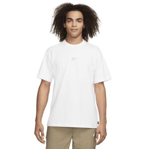 Nike Sportswear Premium Essentials Tshirt Mand White/white Kortærmede ...