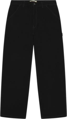 Woodbird Wbdenise Night Pant Kvinde Black Bukser Med Brede Ben Str 29 ...