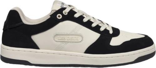 Les Deux Wright Basketball Sneaker Mand Sort Sneakers Str 41 - Læder h...