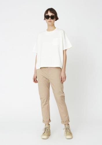 Hope News Edit Trouser Kvinde Khaki Beige Bukser Med Lige Ben Str 40 -...