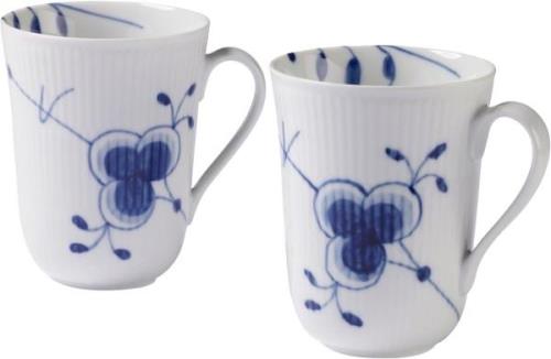 Royal Copenhagen Blue Mega Cup 36cl 2PK Hvid, Blå Str 36 cl. - Kopper ...