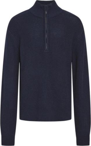 Grunt Durbuy Knit Str XL/16Y - Navy Strik hos Magasin