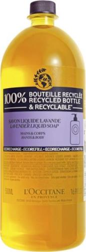 L'Occitane Shea LAV LIQ Soap EC REF 500ml 500 ml - Håndsæbe hos Magasi...