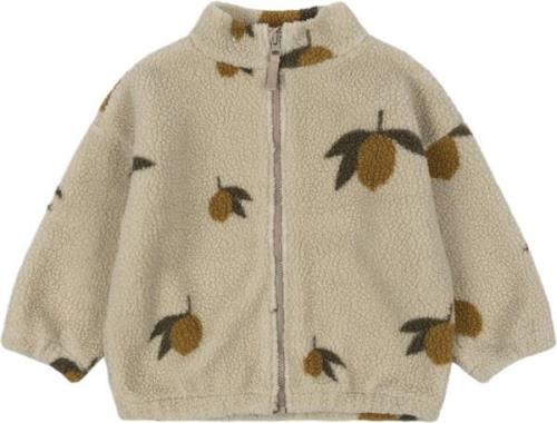 Konges Sløjd Jody Teddy Jacket GRS Str 12M - Mon Grand Citron Fleece B...